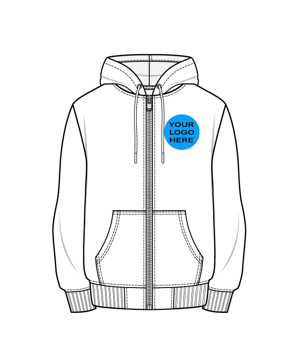 AWD Just Hoods Chunky zoodie JH052 - Image 6