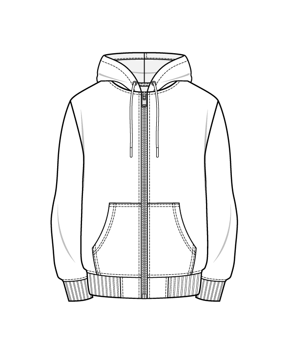 AWD Just Hoods Chunky zoodie JH052 - Image 11