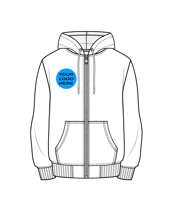 AWD Just Hoods Chunky zoodie JH052 - Image 7