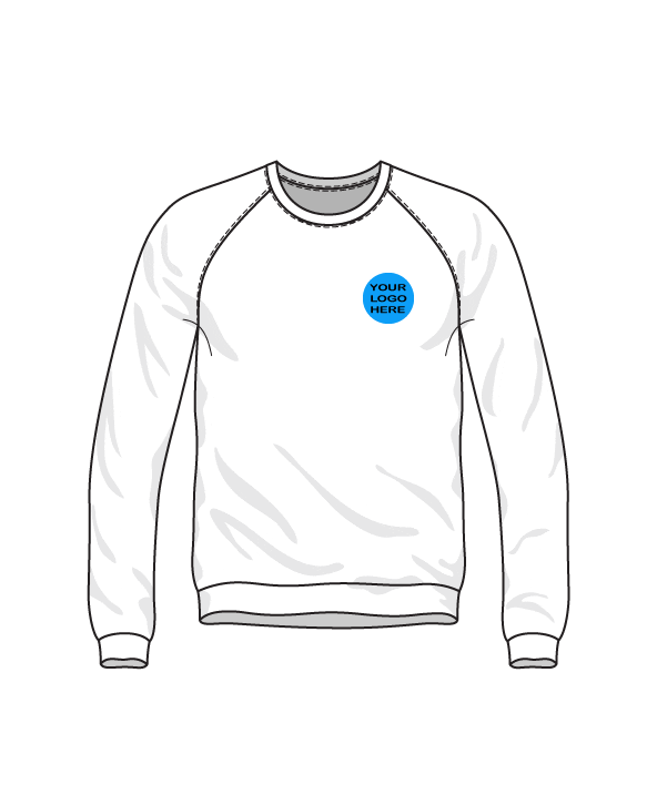 Fruit Of The Loom Kids classic raglan sweatshirt SS271 - Image 11